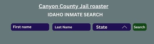 Canyon County Jail roaster