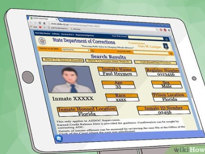Find the Inmate ID Number